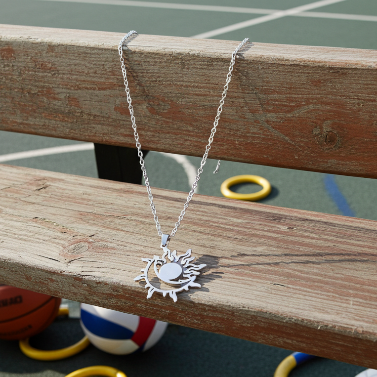 Sun & Moon Pendant Necklace