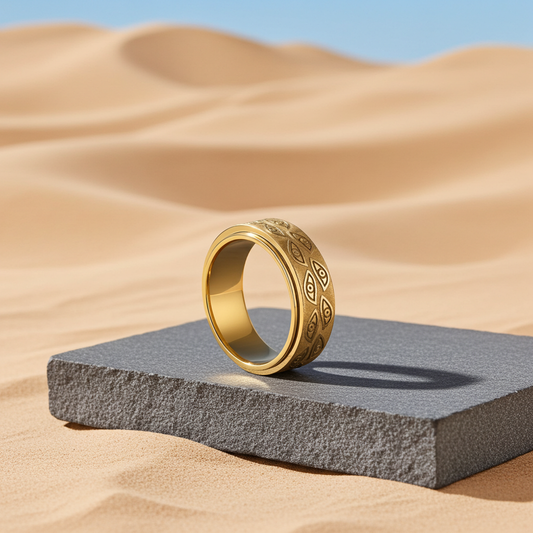 Devil’s Eye Gold Ring